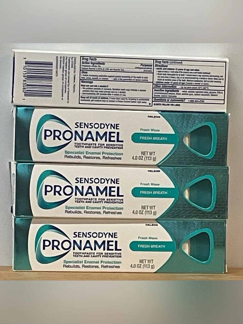 Sensodyne Pronamel Fresh Wave Toothpaste — 4oz (Pack of 4)
